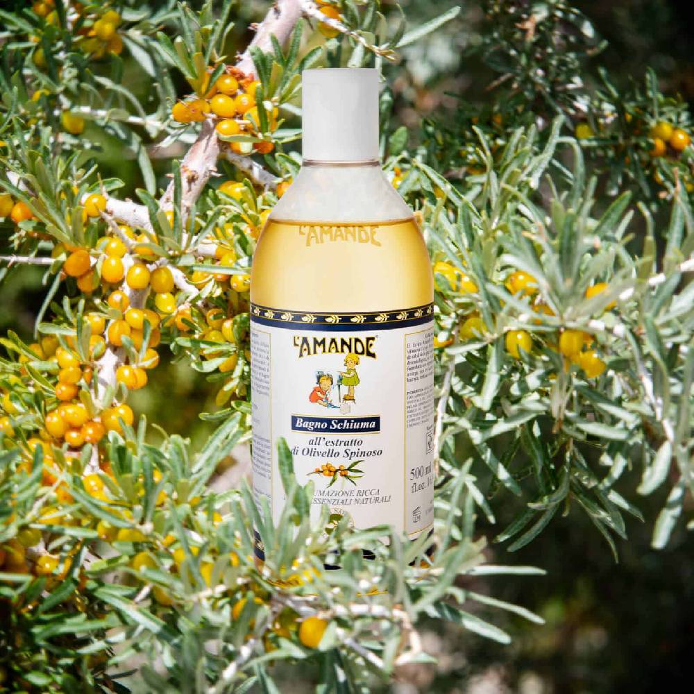 L'amande Bagno schiuma all’estratto di olivello spinoso Shopping Online