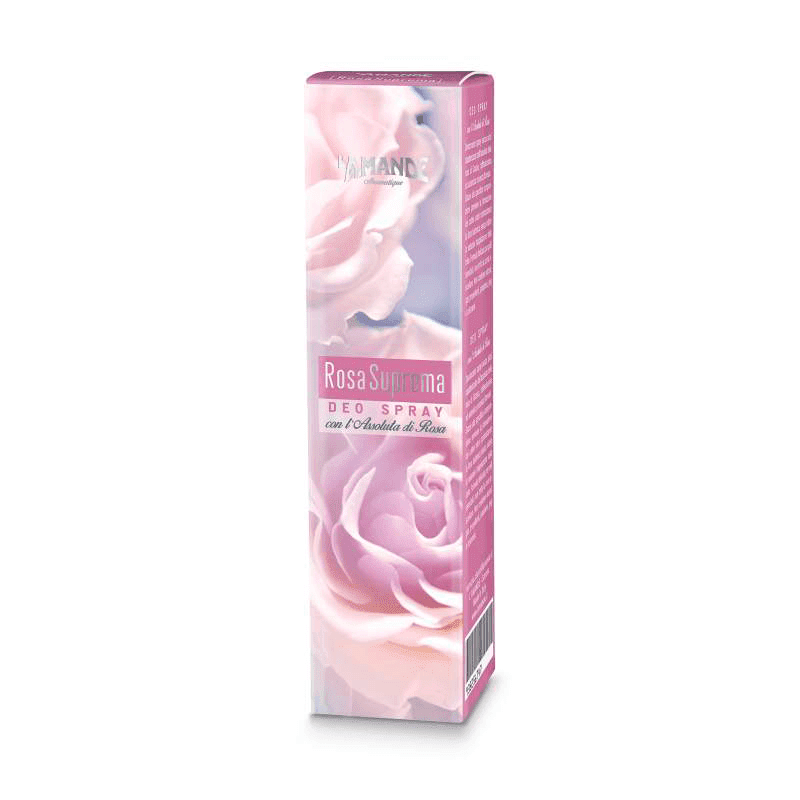 L'amande Deo spray Rosa suprema Nuova