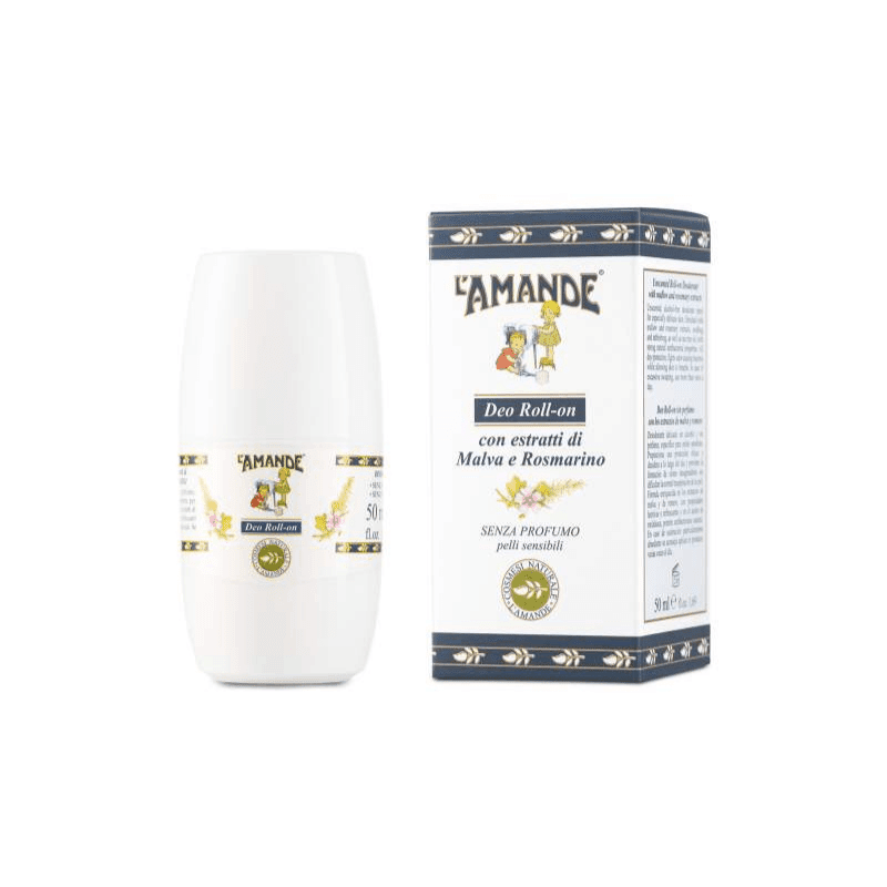 L'amande Deo roll-on malva e rosmarino Vendita