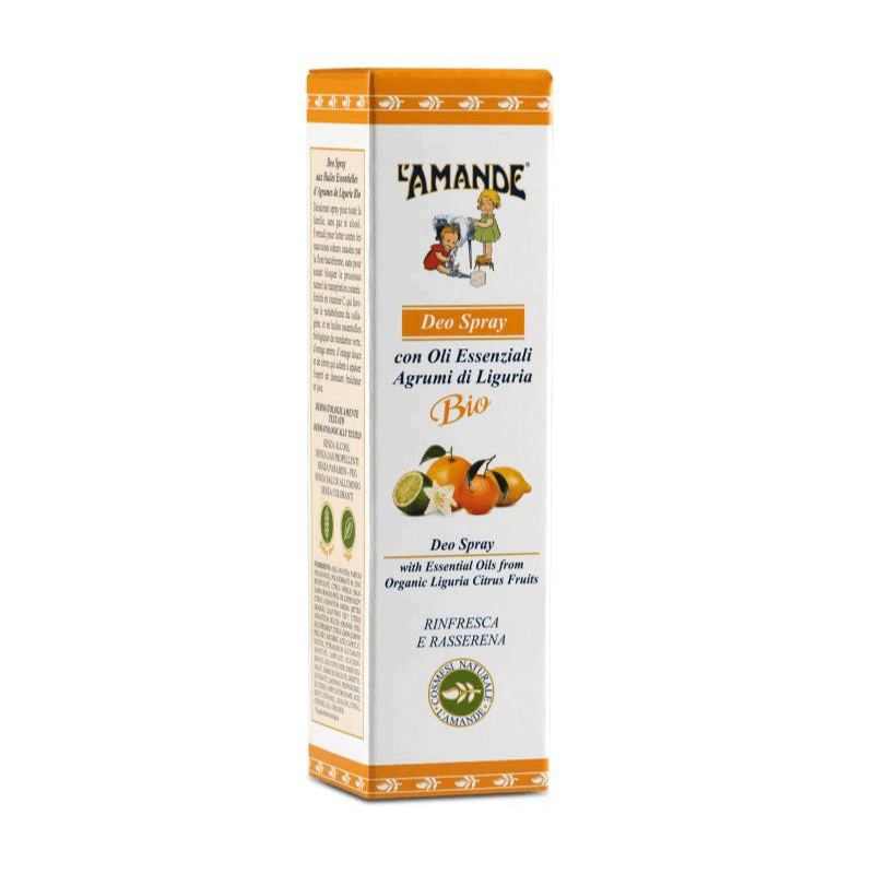 L'amande Deo spray Agrumi di Liguria Spedizione Gratuita
