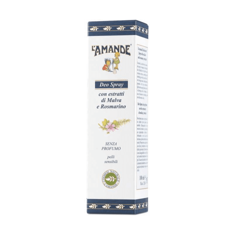 L'amande Deo spray malva e rosmarino Qualità Garantita