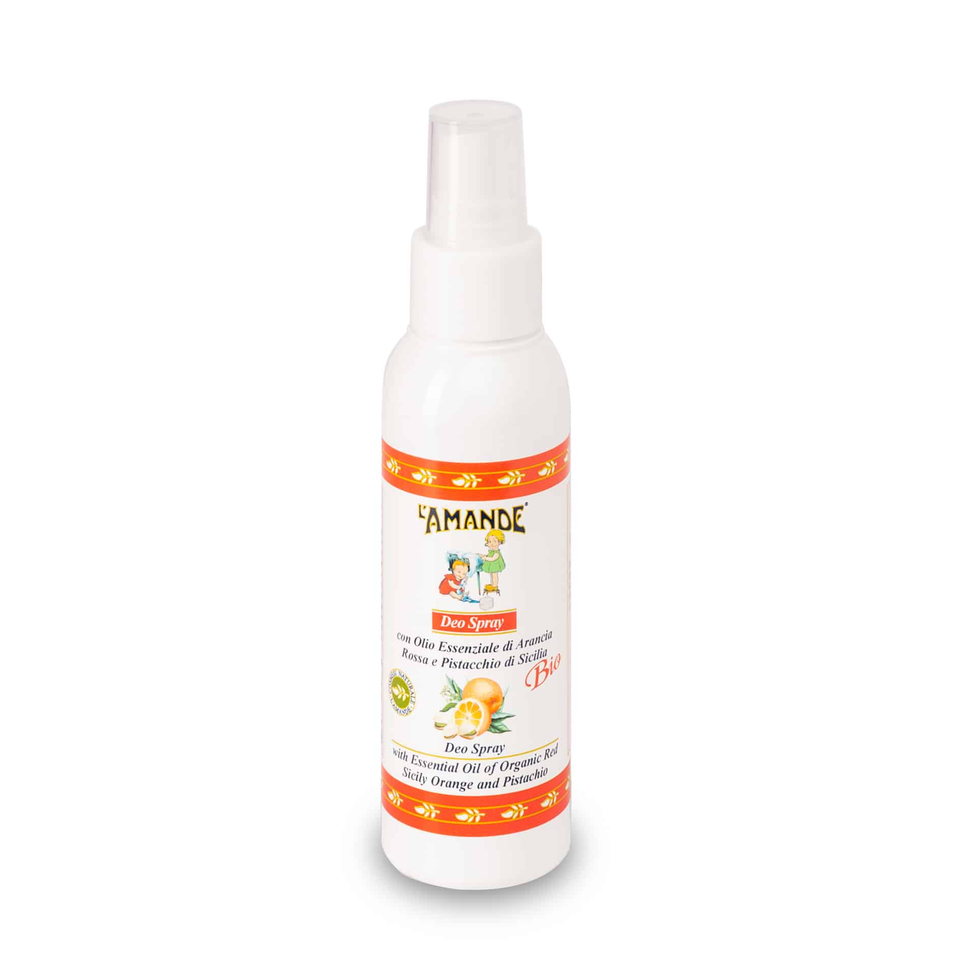 L'amande Deo Spray Arancia rossa e Pistacchio di Sicilia Acquista Ora