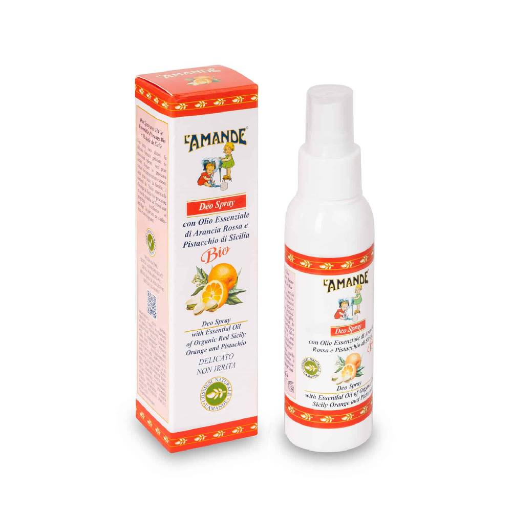 L'amande Deo Spray Arancia rossa e Pistacchio di Sicilia Acquista Ora