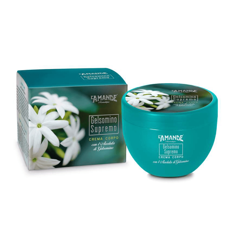 L'amande Crema corpo Gelsomino supremo Presa