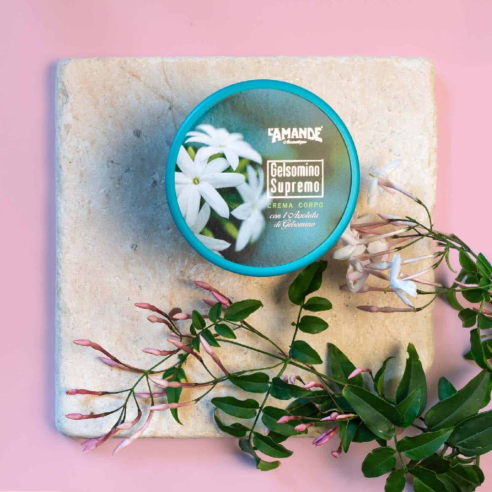 L'amande Crema corpo Gelsomino supremo Presa