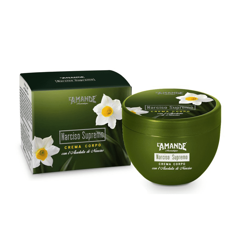 L'amande Crema corpo Narciso supremo 2025