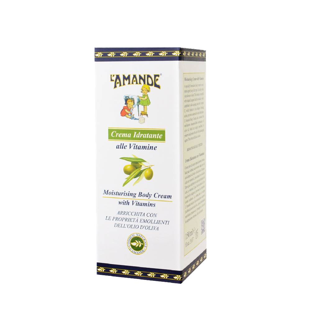 L'amande Crema corpo idratante alle vitamine Pezzi Unici