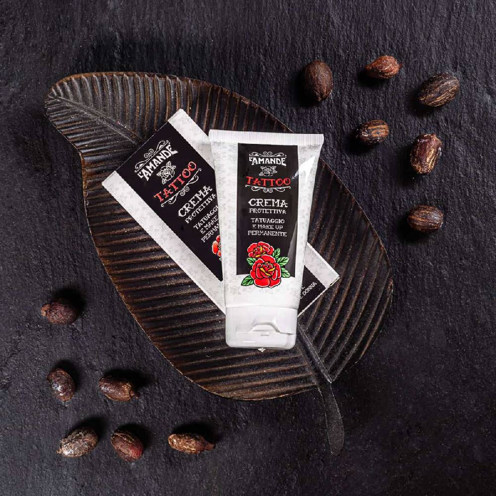 L'amande Crema protettiva per tatuaggi e make up permanente Qualità Garantita