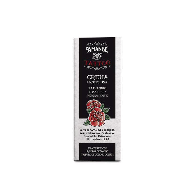 L'amande Crema protettiva per tatuaggi e make up permanente Qualità Garantita