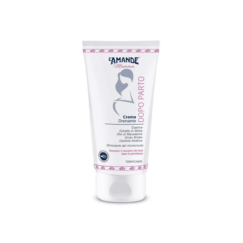 L'amande Crema drenante dopo parto Mamma Promozione Limitata