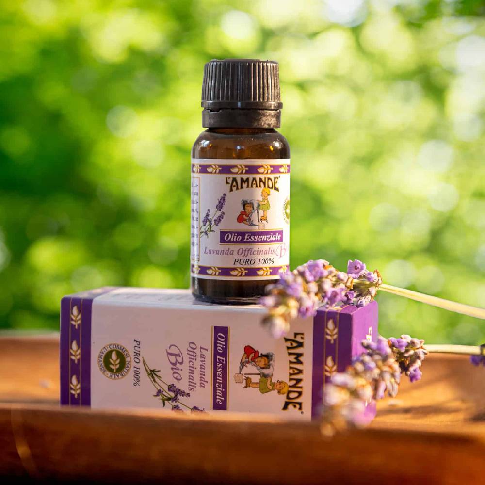 L'amande Olio essenziale Lavanda officinalis del Piemonte bio Moda