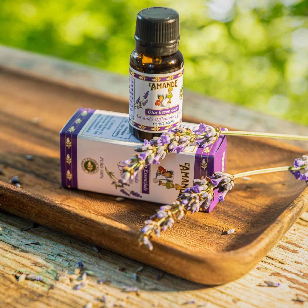 L'amande Olio essenziale Lavanda officinalis del Piemonte bio Moda