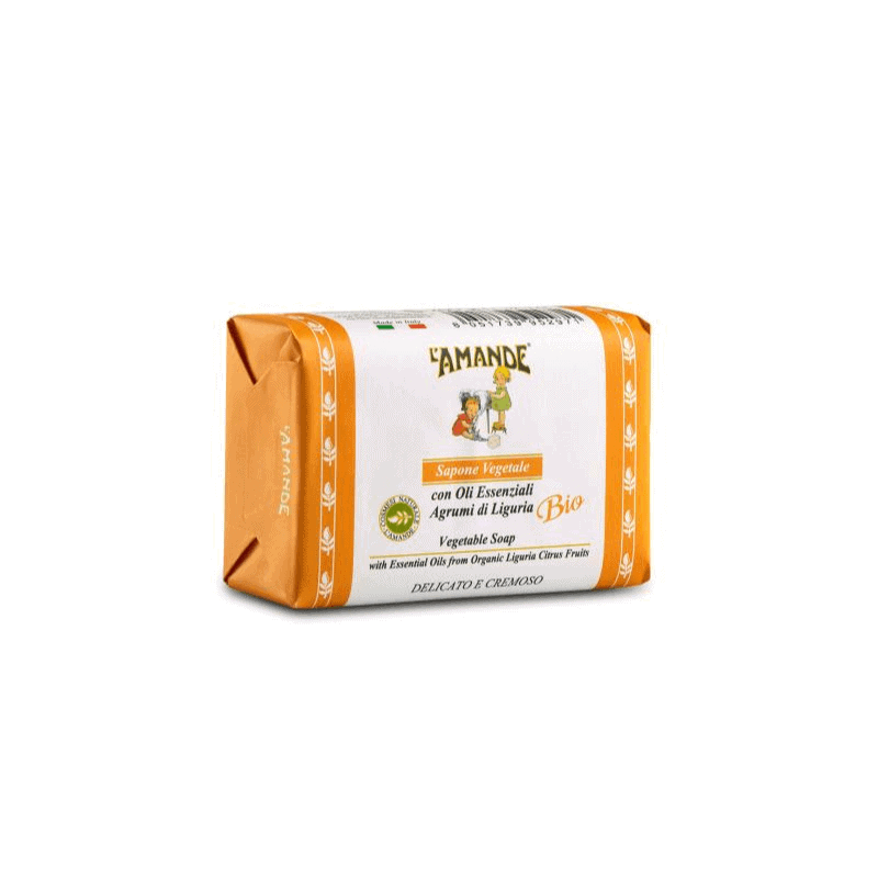 L'amande Sapone vegetale Agrumi di Liguria Sottocosto