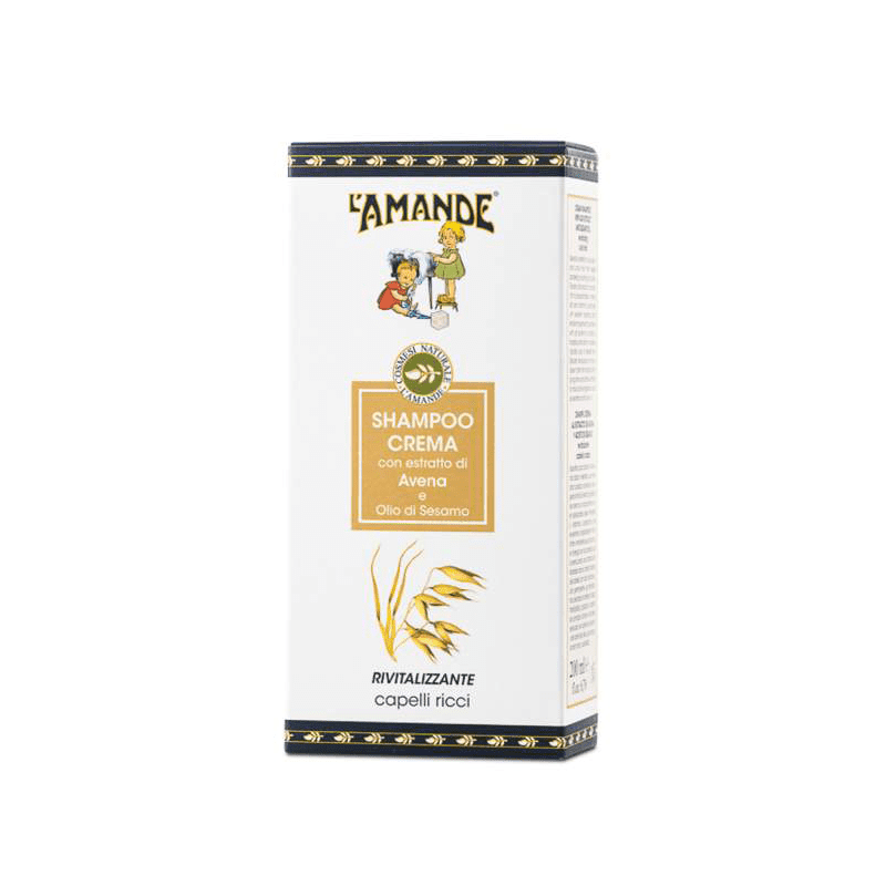 L'amande Shampoo crema per capelli ricci all'avena Economico