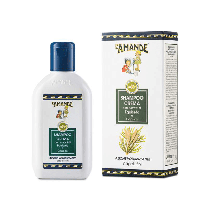 L'amande Shampoo crema per capelli fini all'equiseto Outlet