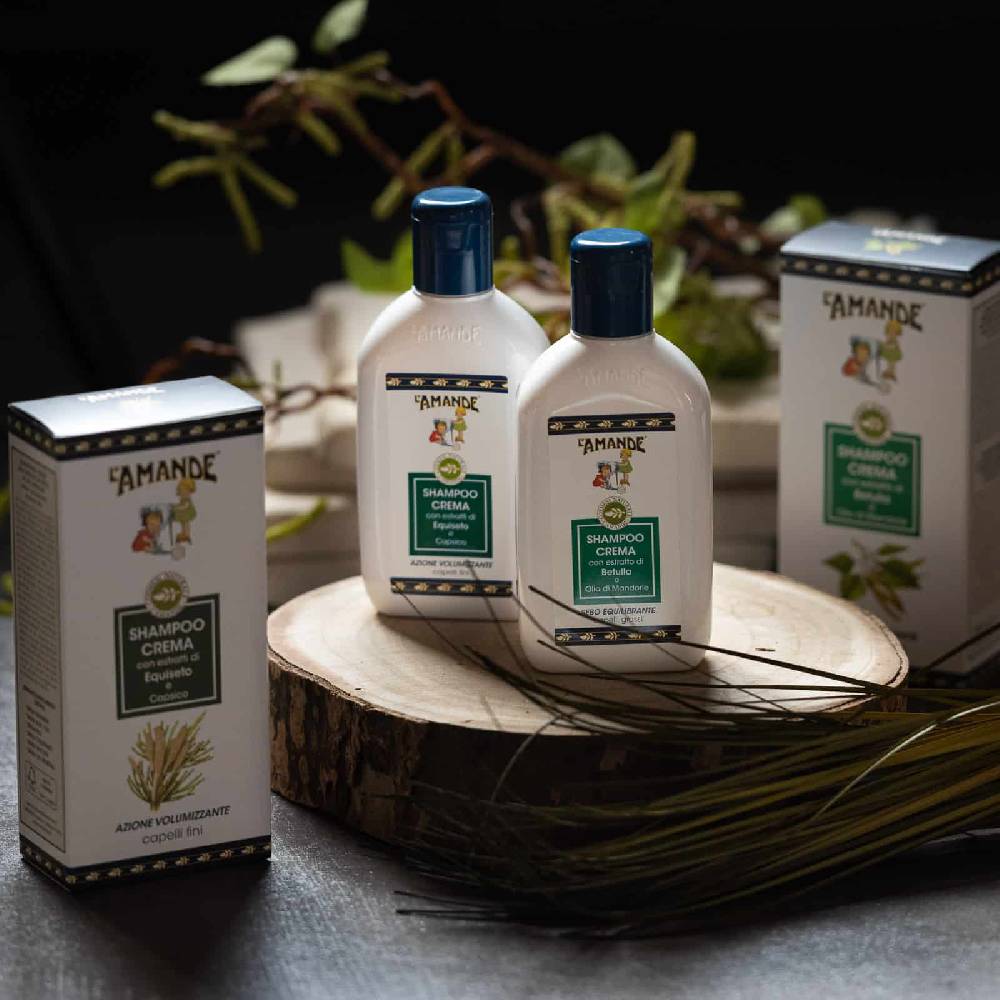 L'amande Shampoo crema per capelli fini all'equiseto Outlet