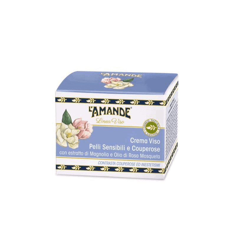 L'amande Crema viso pelli sensibili e couperose Vendita Economica