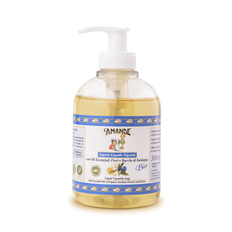 L'amande Sapone liquido Fiori e bacche di Sardegna Promozione