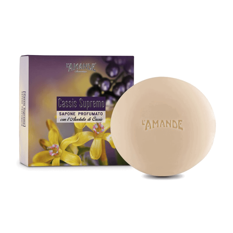 L'amande Sapone profumato Cassis supremo Saldi Di Fabbrica