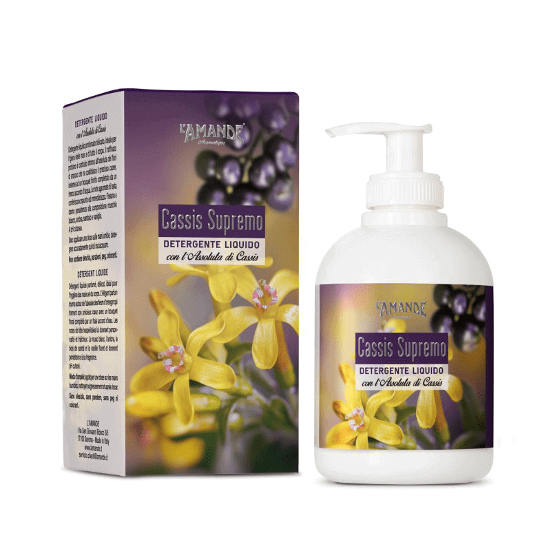 L'amande Detergente liquido Cassis supremo Negozio
