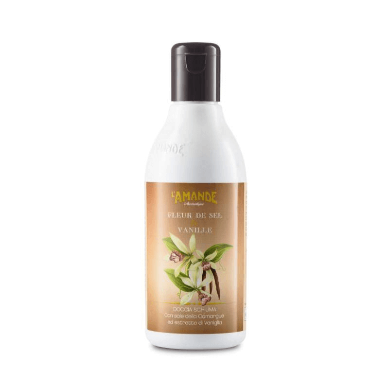 L'amande Doccia schiuma Fleur de Sel & Vanille Spedizione Gratuita