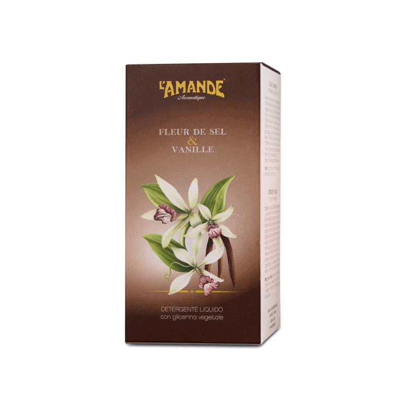 L'amande Detergente liquido Fleur de Sel & Vanille Pezzi Unici
