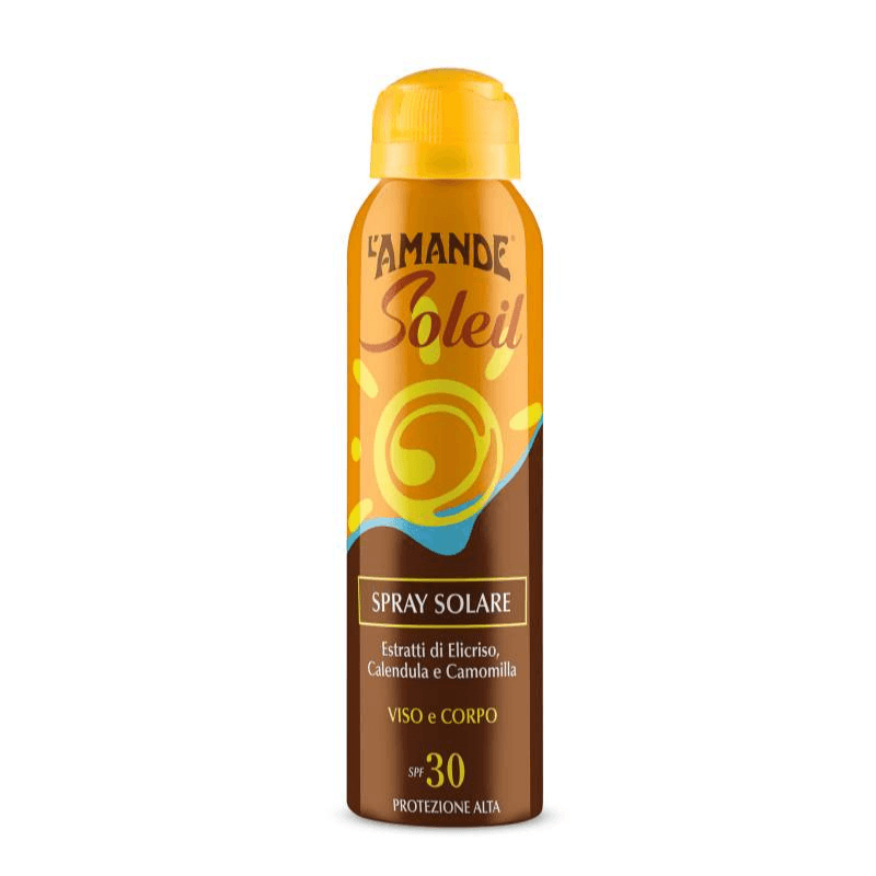 L'amande Spray solare viso corpo SPF 30 Soleil Liquidazione