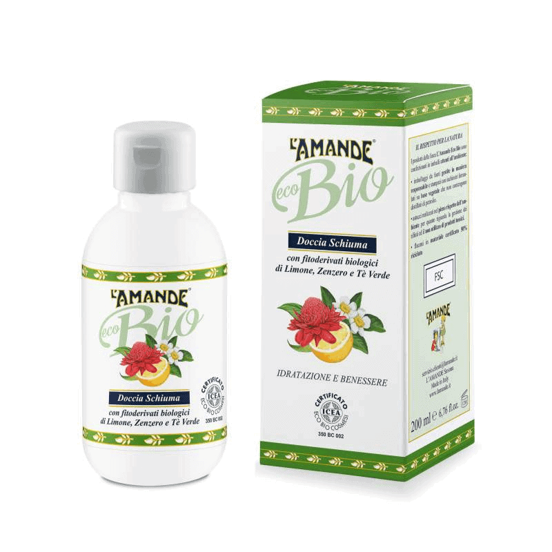 L'amande Doccia schiuma Eco bio ACQUISTA ORA
