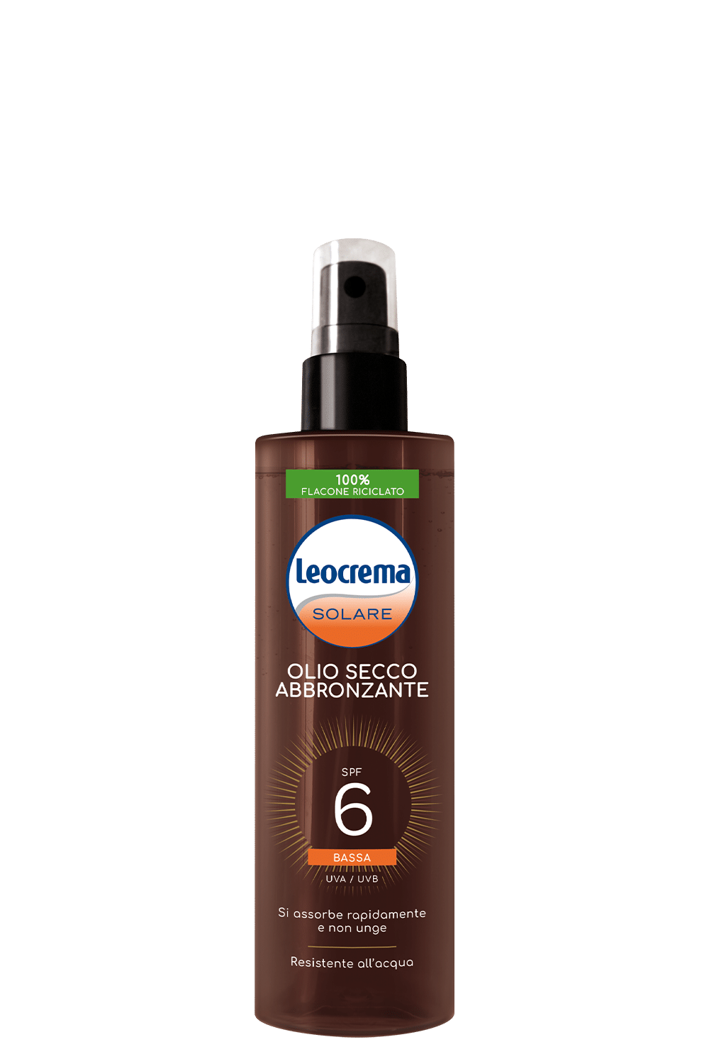 Leocrema Olio Secco Abbronzante SPF6 Saldi Di Fabbrica
