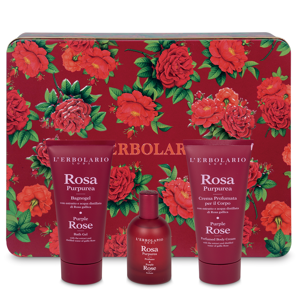 L'erbolario Segreti di Bellezza TRIO Rosa Purpurea 2025