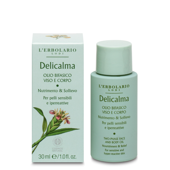L'erbolario Olio Bifasico Viso e Corpo Delicalma Shopping Online