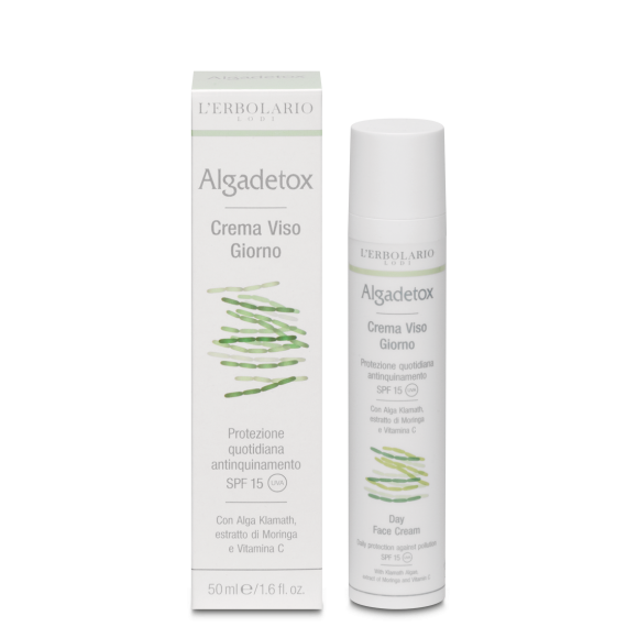 L'erbolario Crema Viso Giorno SPF15 AlgaDetox Trasporto libero internazionale