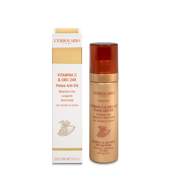L'erbolario Maschera Viso Vitamina C & Oro 24K Moda