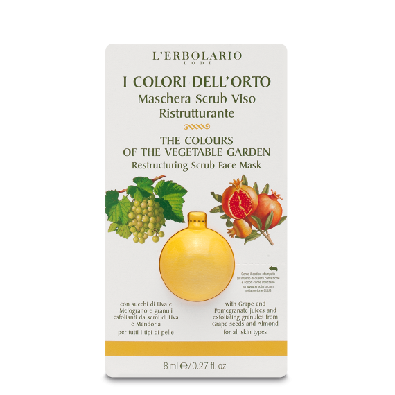 L'erbolario Maschera Scrub Viso Ristrutturante I Colori dell'Orto Sconto di tempo limitato