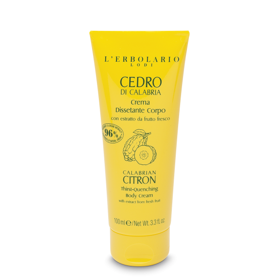 L'erbolario Crema Dissetante Corpo Cedro di Calabria Qualità