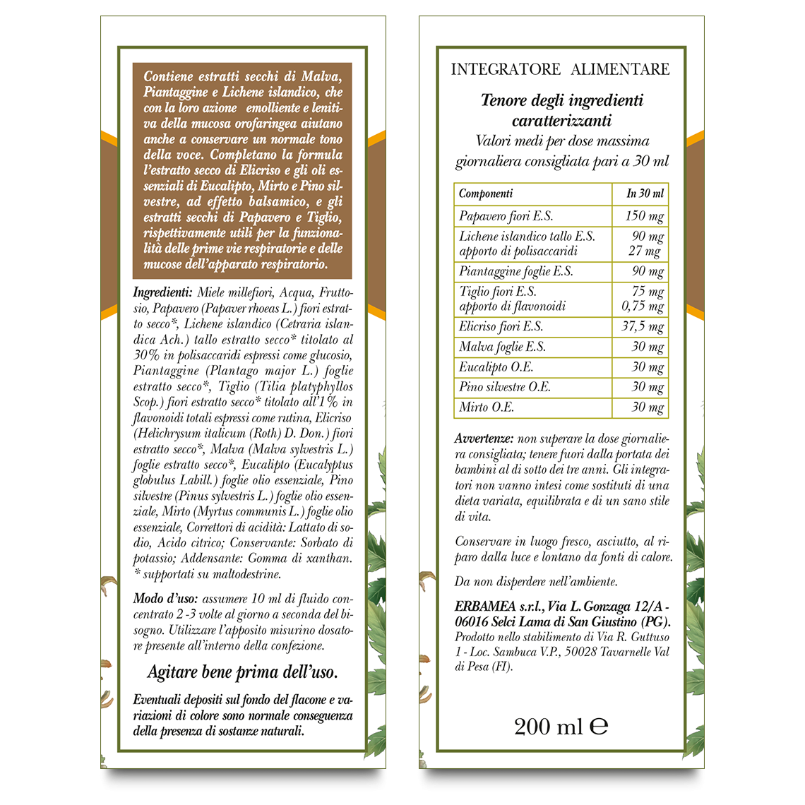 L'erbolario Sed-Tus Fluido Concentrato Balsamia Fino Al -60%
