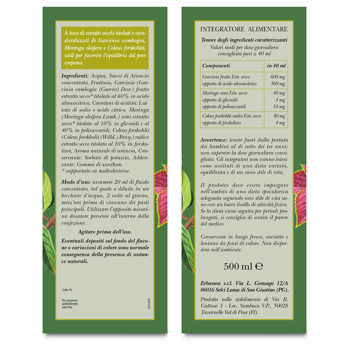 L'erbolario Fluido Concentrato Garcinia Plus Negozio