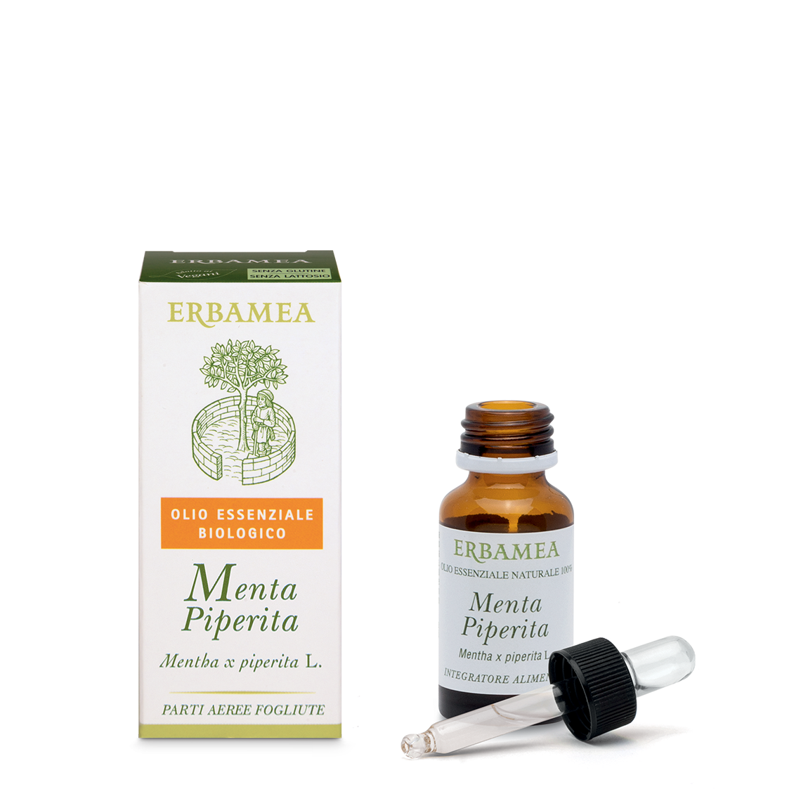 L'erbolario Olio Essenziale Biologico di Menta Piperita Sostegno trimestrale
