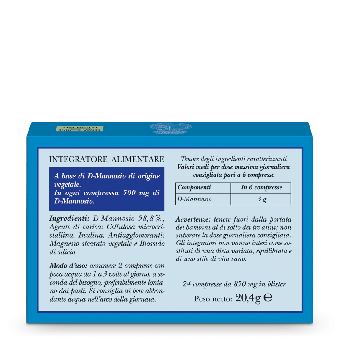 L'erbolario Integratore D-Mannosio Italy