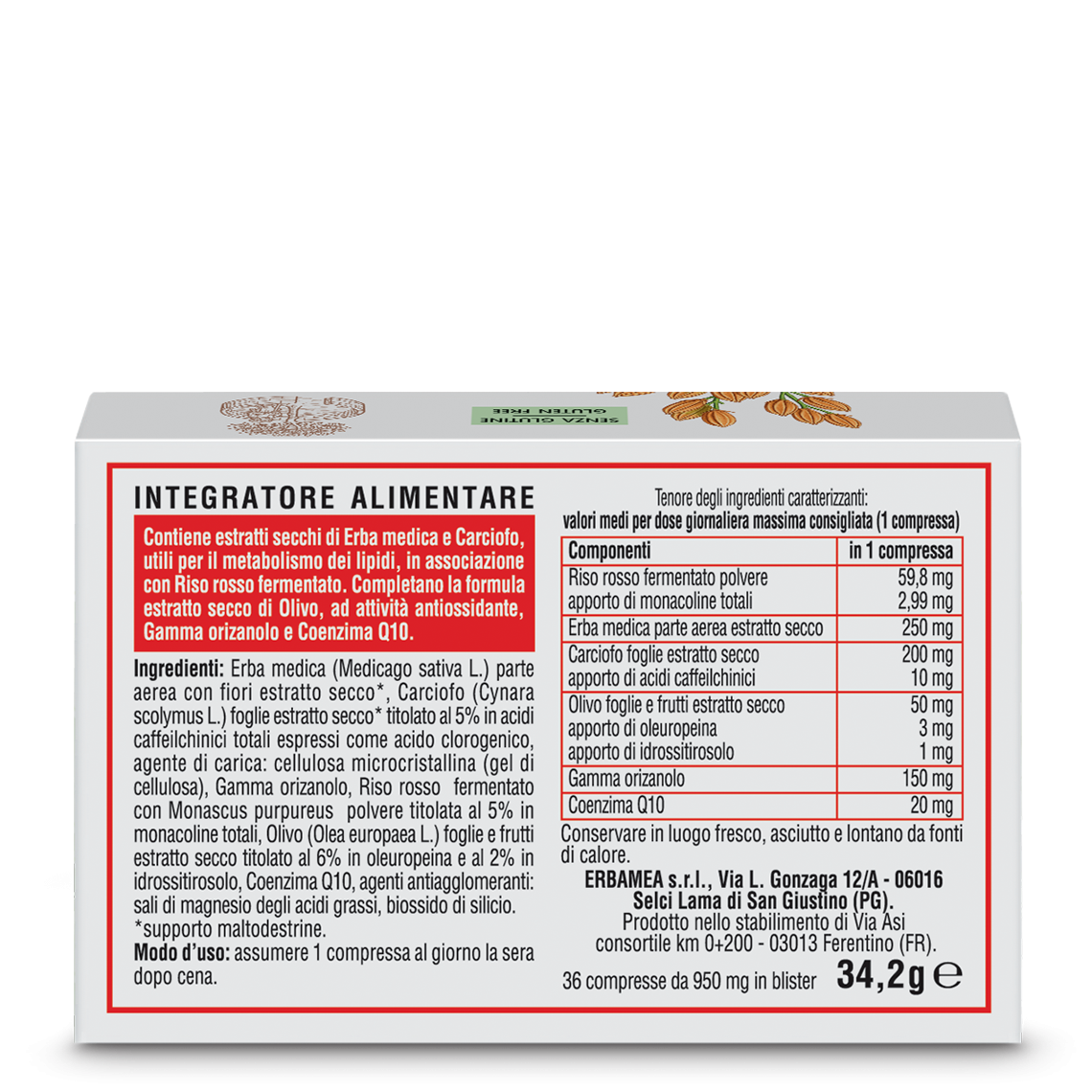 L'erbolario Integratore Rolo Plus Qualità Garantita