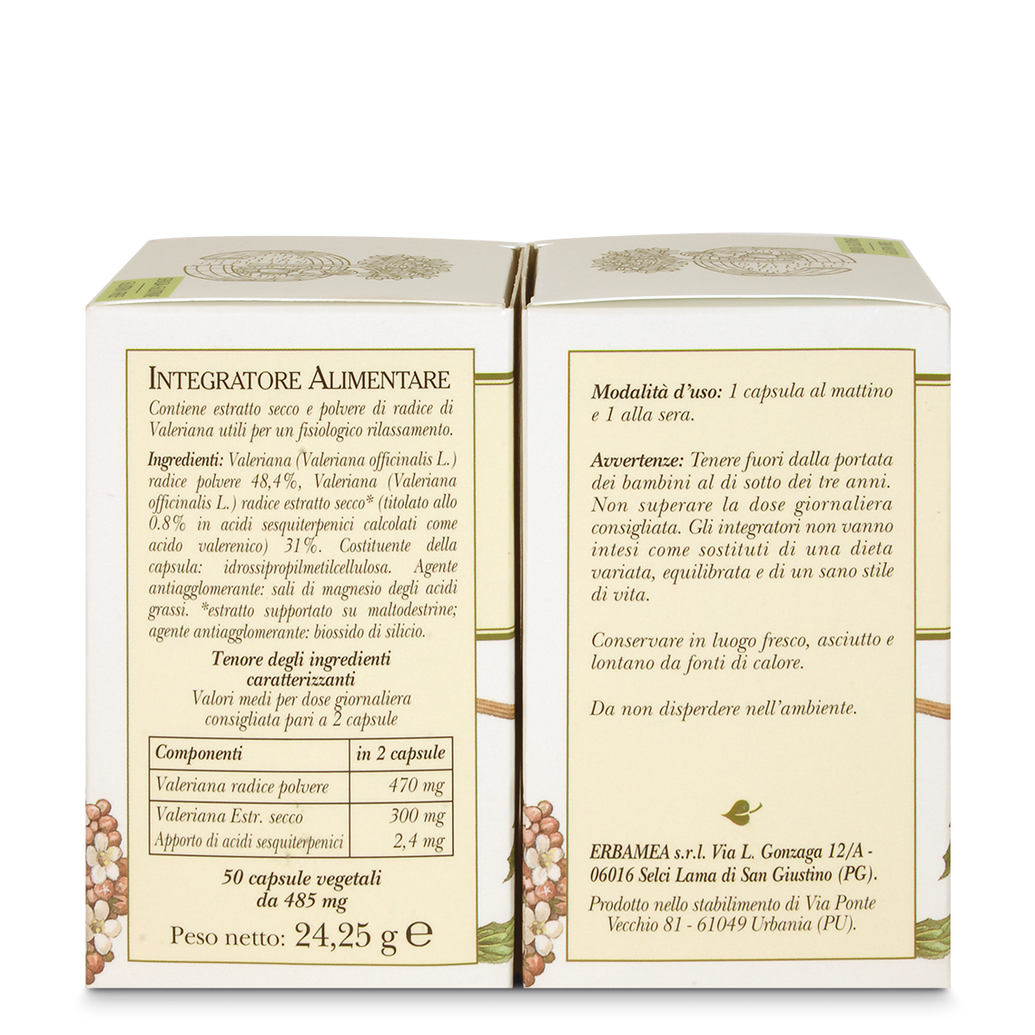 L'erbolario Integratore Valeriana Shopping Online