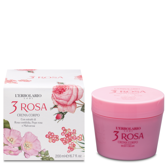 L'erbolario Crema Corpo 3 Rosa Soddisfazione Garantita