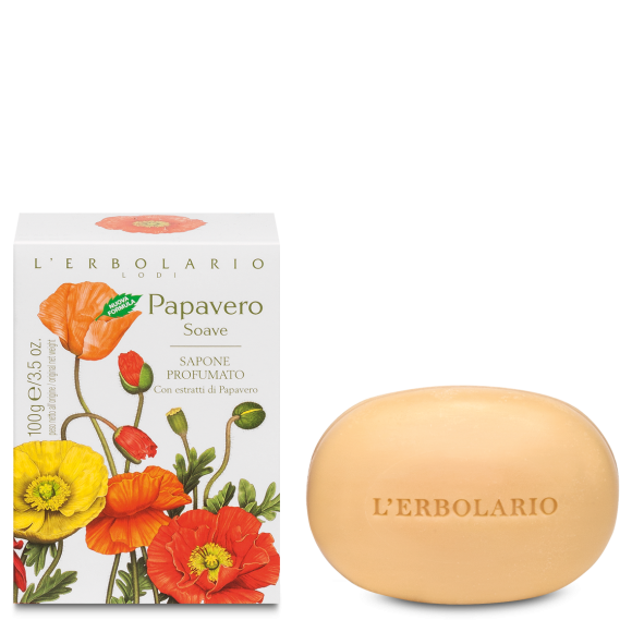 L'erbolario Sapone Profumato Papavero Soave Offerta