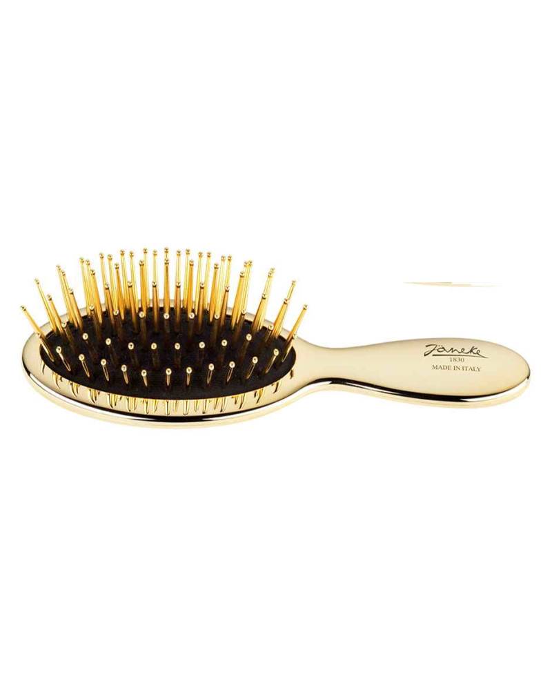 Janeke Spazzola baby dorata, pneumatica, con picchi dorati  - cod. AUSP24 G Offerta