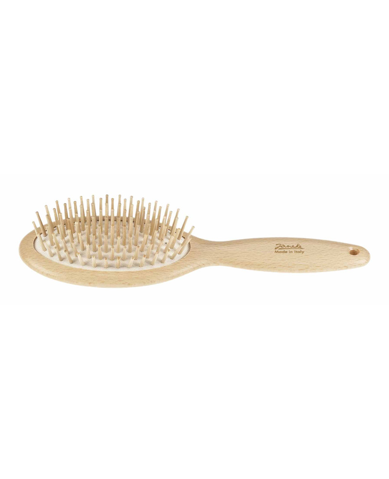 Janeke Spazzola grande, ovale in legno di faggio - cod. SP65N Nuova