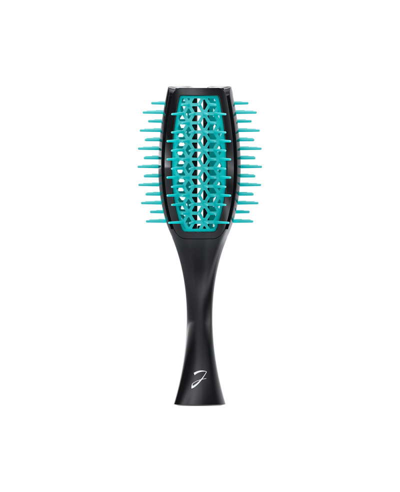 Janeke Spazzola Tulip ventilata, più volume nei capelli, bicolore nero e turchese – cod. SP503 NT Online