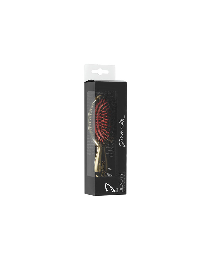 Janeke Spazzola baby, dorata, con setole e rinforzo nylon - cod. AUSP24M Italy