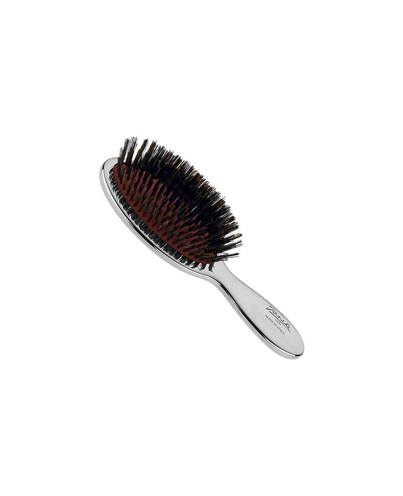 Janeke Spazzola da borsetta con setole silver - cod. CRSP24SF Spedizione Gratuita