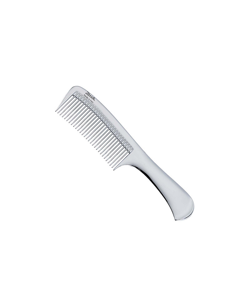 Janeke Pettine rado con manico, colore argento - cod. CR825 Promozione Limitata