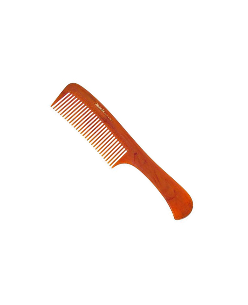 Janeke Pettine con manico tiratinture 22x4,5 cm imitazione tartaruga - Cod. 78825 Affare Del Giorno